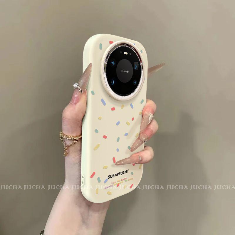 Применимо к чехлу для мобильного телефона Huawei mate80, силиконовый, противоударный, HUAWEImate80pro, парные цвета, точечная кукла