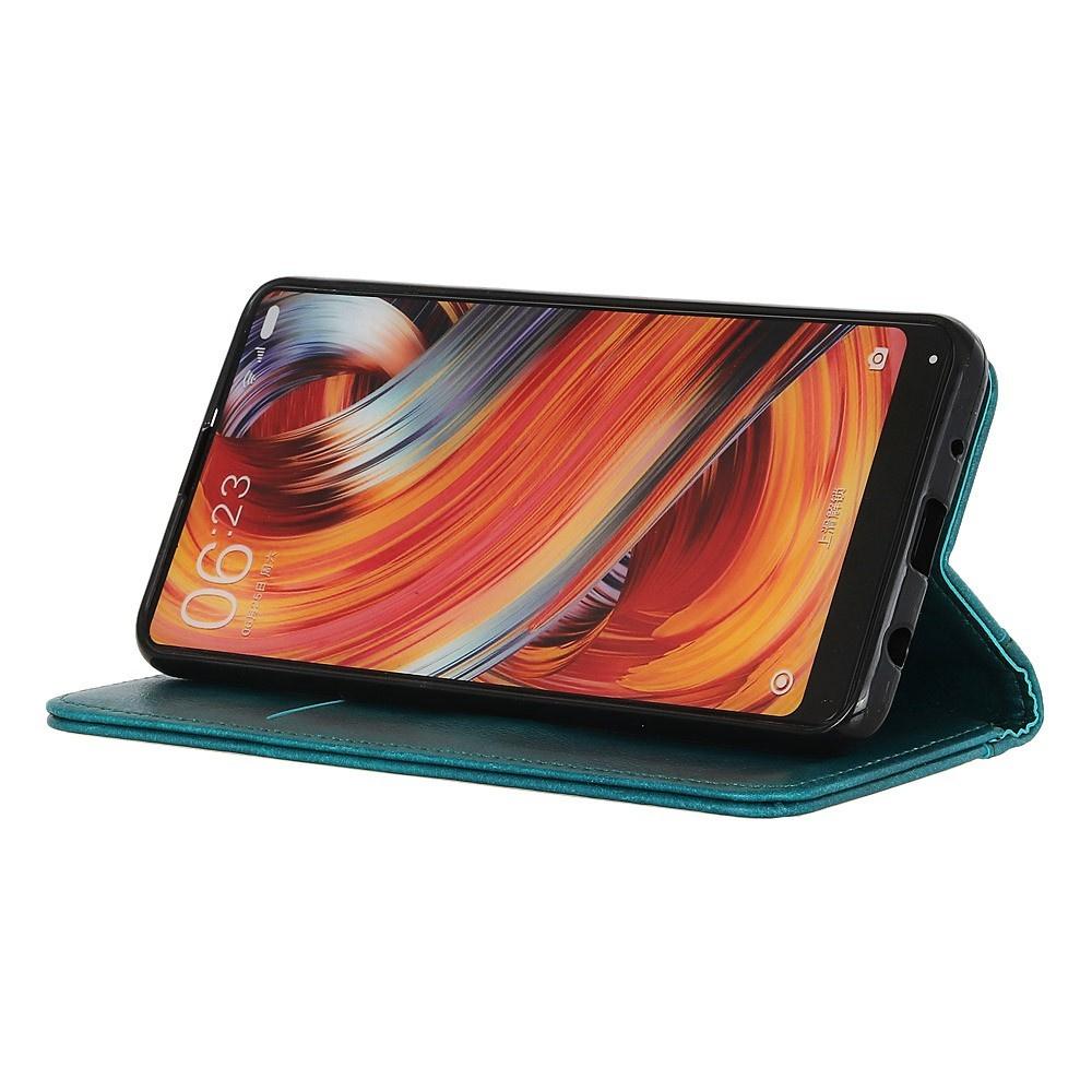 Case for Samsung Galaxy A56 5G, Wallet Litchi Leather, green