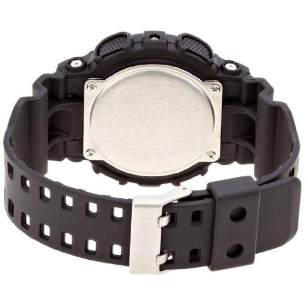 Casio G-SHOCK GA-100-1A1JF Мужские часы, черные, секундомер с измерением 1/1000 секунды