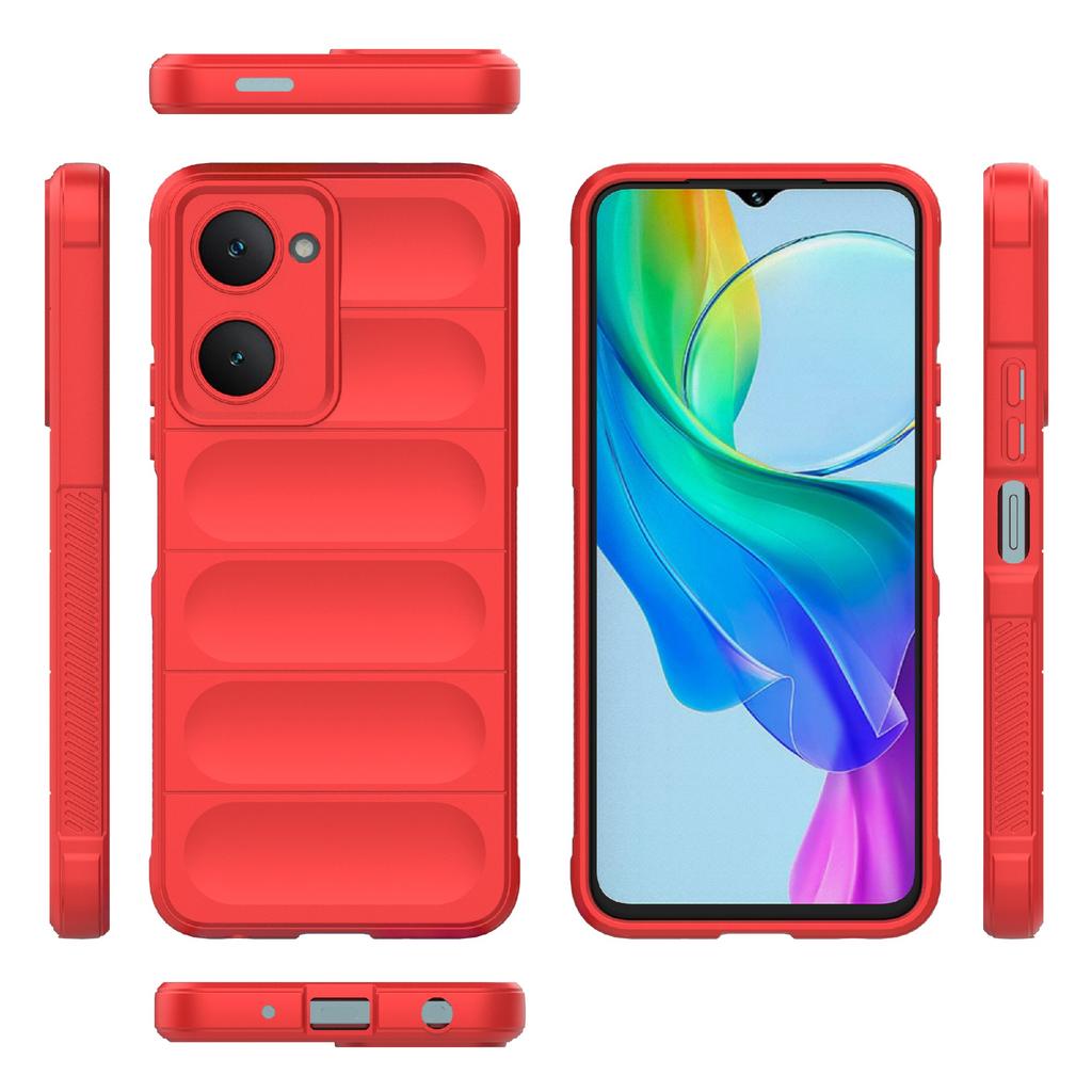 Противоударный чехол из мягкого ТПУ для мобильного телефона vivo Y03/Y18 4G/Y28s 5G