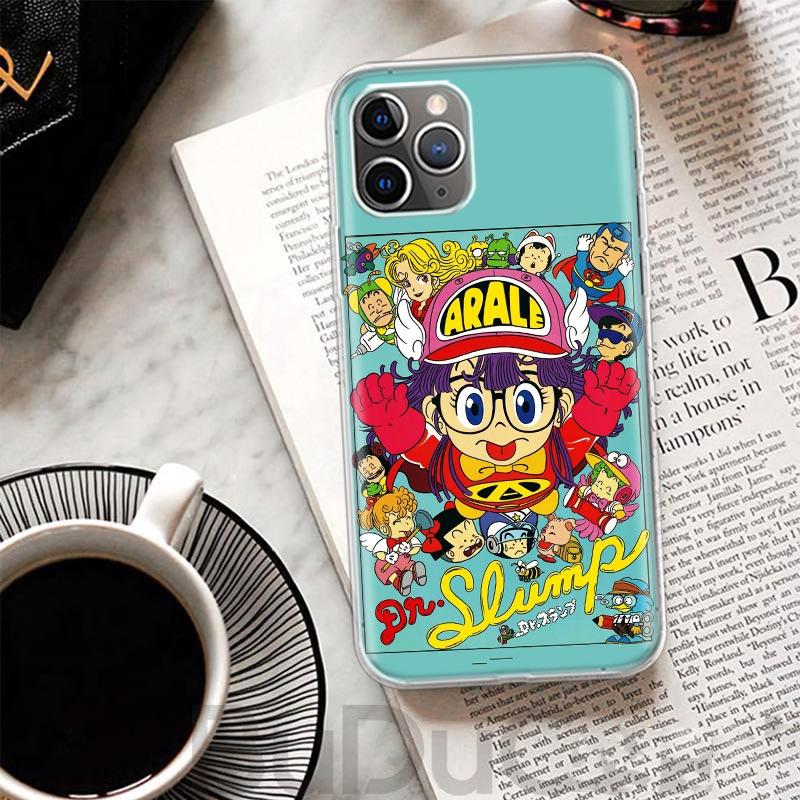 Чехол Arale Dr Slump для iPhone 17 Air 16 16E 15 Pro Max 14 Plus 13 Mini Чехол для телефона 12 11 7 8 SE Индивидуальная печать Корпус 16 15 Pr