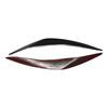Headlamp Eyebrow Cover For BMW 5 Series F10 F11 2011-2014 Carbon Fiber Headlight Eyebrow Eyelid Cover Trim
