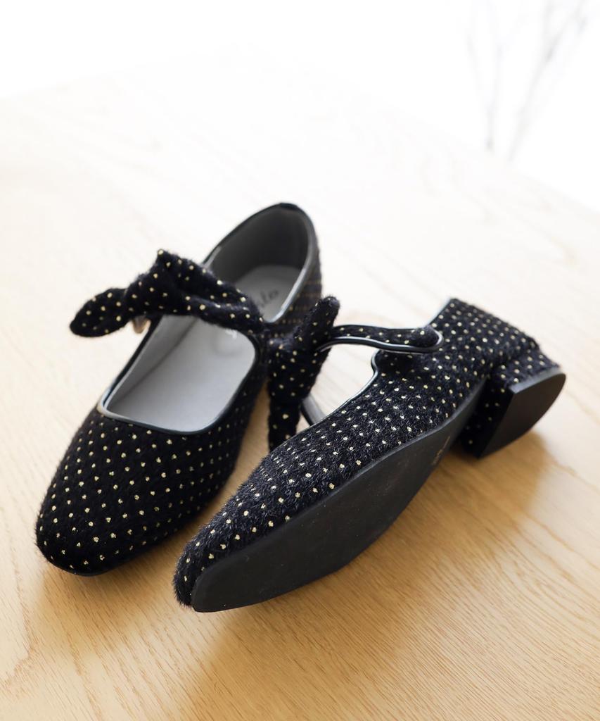 Туфли-лодочки Mary Jane со съемной лентой для женщин [Sest], 25,0 см, черные, dtp4605-BLKGOL-250