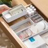 Высококачественный набор органайзеров для ящиков из 7 предметов, пластиковые коробки для хранения косметики и средств по уходу за кожей с разделителями для организации туалетного столика, рабочего стола и ящиков,