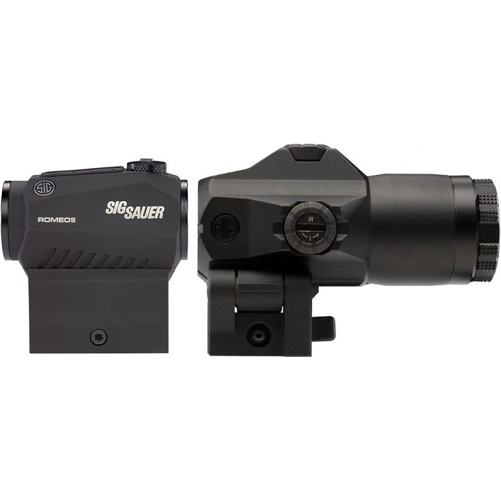 SIG SAUER SIG SAUER ROMEO5 + JULIET3 Dot Site + лупа Черный SORJ53101 Один размер
