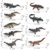 Mini Crocodile Wild Boar Caiman Nile Crocodile Alligator Wildlife Animal Model Scale Miniatures Decorations Simulated Home Decor