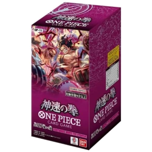 [Unopened Box] One Piece Card Game Booster Pack "Fist of the Gods" OP-11 0NE PIECE BOX