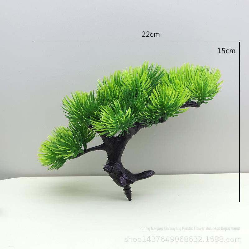 Искусственная сосна туя с горшком - декор гостиной и украшение для ландшафтного дизайна альпинария