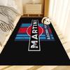 Коврики для комнаты с логотипом M-Martini Racing, моющиеся, нескользящие, для гостиной, под диван, кресла, коврик для зоны, кухонный коврик
