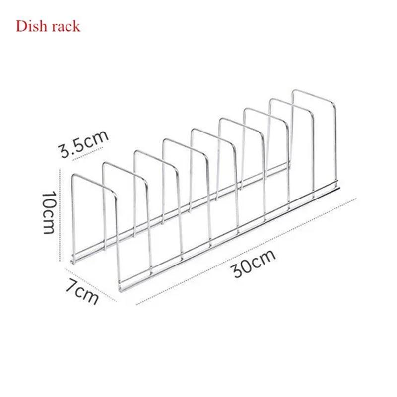 Подставка для тарелок, подставка для посуды из нержавеющей стали, стеллаж для хранения домашней кухни, миски, палочки для еды, стеллаж для хранения чаши фильтра для воды, кухонные принадлежности