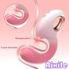 Adult Sex Toys for Women G Spot Vibrator for Double Stimulation with 10 Vibration Sucking Modes Novelties for Woman Couples