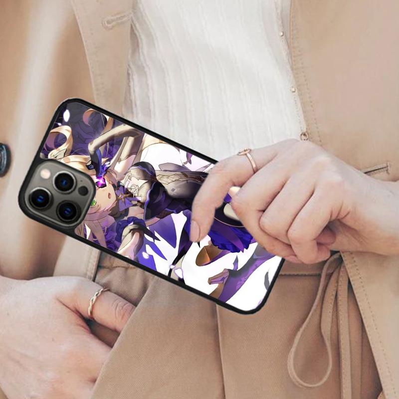 Fischl Genshin Impact Магнитный чехол для телефона ДЛЯ APPLE iPhone 17 Air 16 14 13 12 Pro Max 15 Plus Беспроводная зарядка С крышкой MagSafe