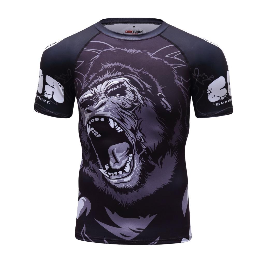 Sportswear Bjj Rash Guard Grappling Brazilian Jiu Jitsu Adults Mens Nogi No Gi Bjj Jiu Jitsu MMA Rash Guard Bjj Running Shirt