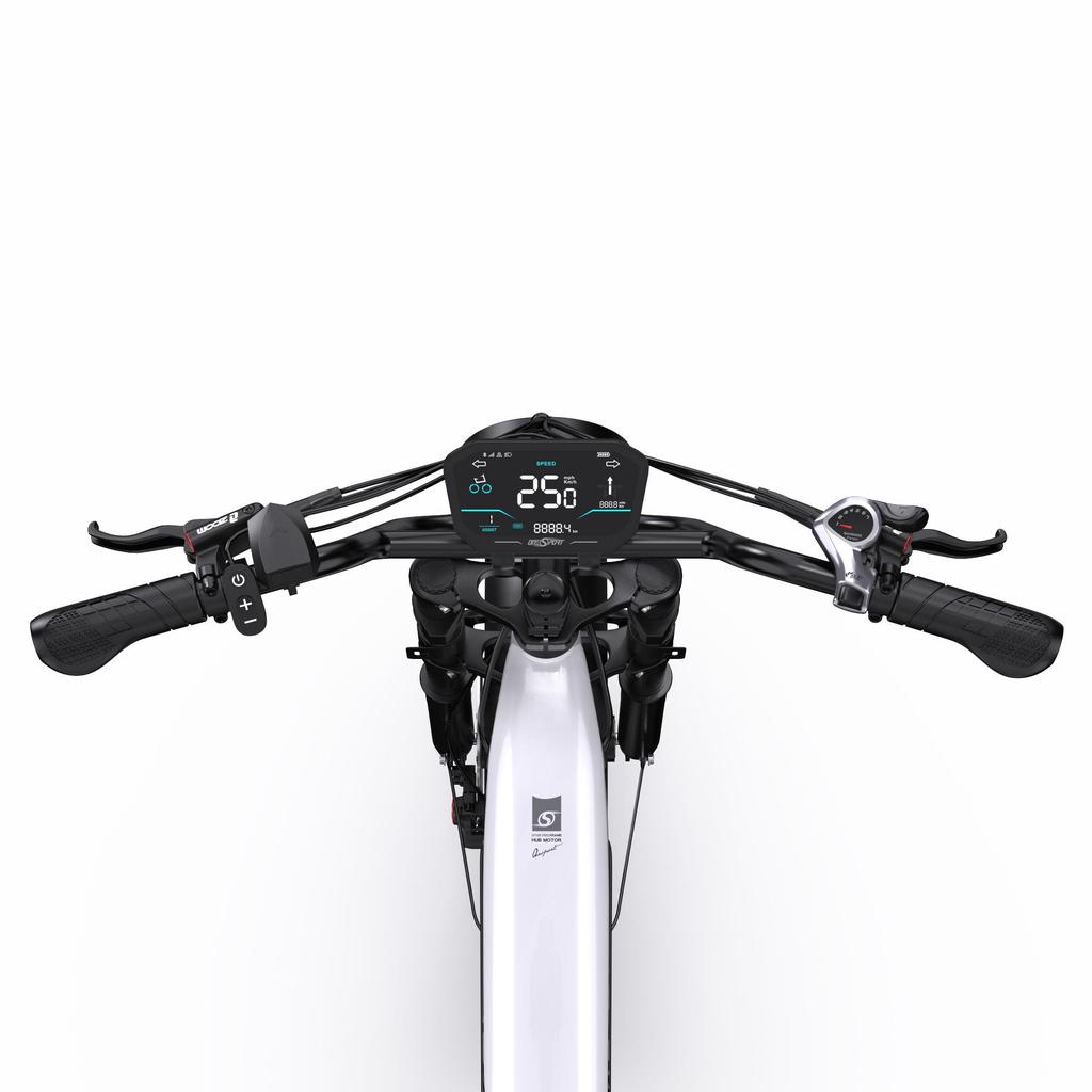 Electric bicycle Onesport OT08 Pro, 500W motor, 48V 18Ah*2 batteries, cruising range 190km, 20×4.0inch tires