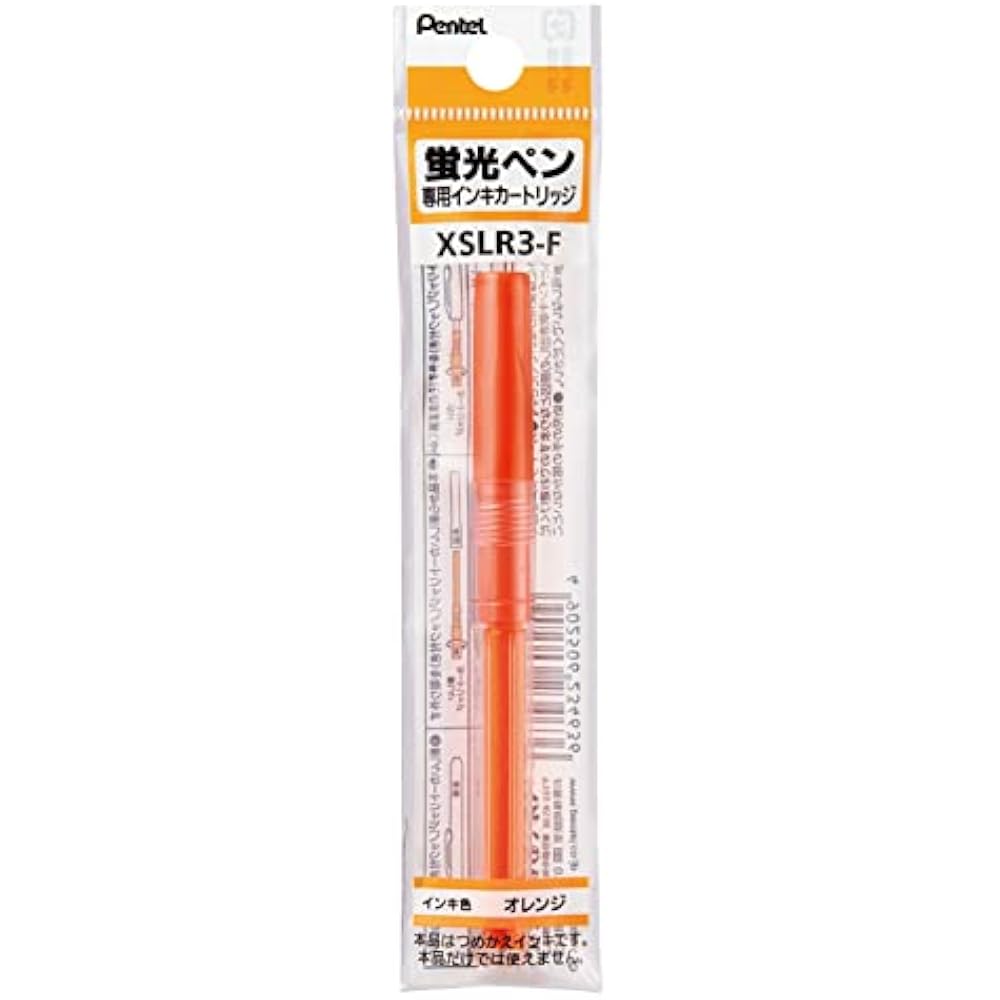 Картридж для текстовыделителя Pentel Handy Line S XSLR3-F Оранжевый 10