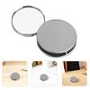Folding Design 20X Handheld Magnifier 20X Portable Folding Round Magnifier Rotatable Earthquake-proof Pocket Handheld Magnifier