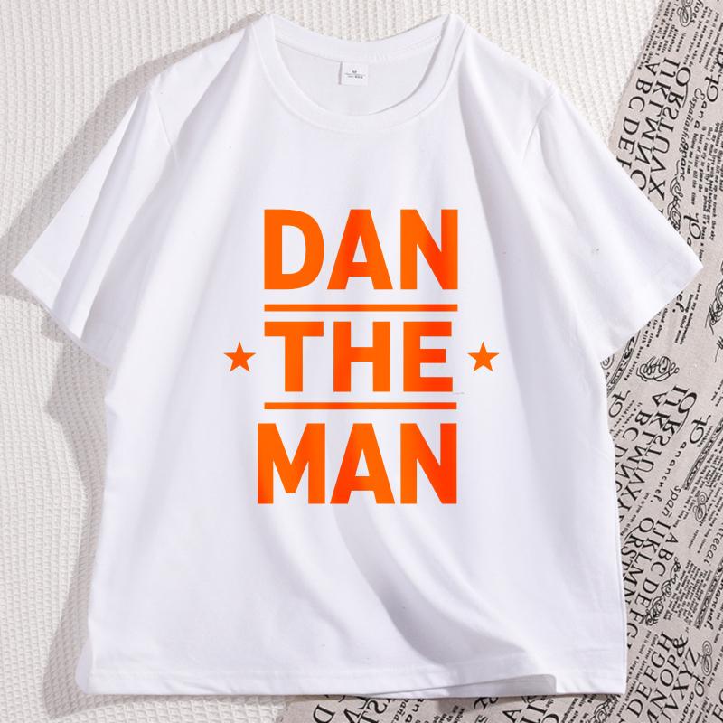 Mens Funny Dan T Shirts Casual Cotton Short Sleeve Round Neck Tshirt Loose Streetwear Graphic Tees Round Neck Male Clothes