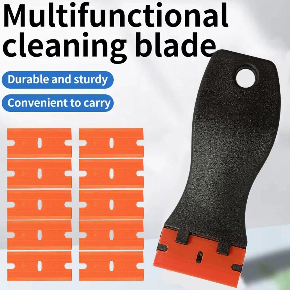 Squeegee Razor Scraper Dust Dirty Remover Car Edged Cleaner Mini Glass Clean Scraper  Scraper Tool