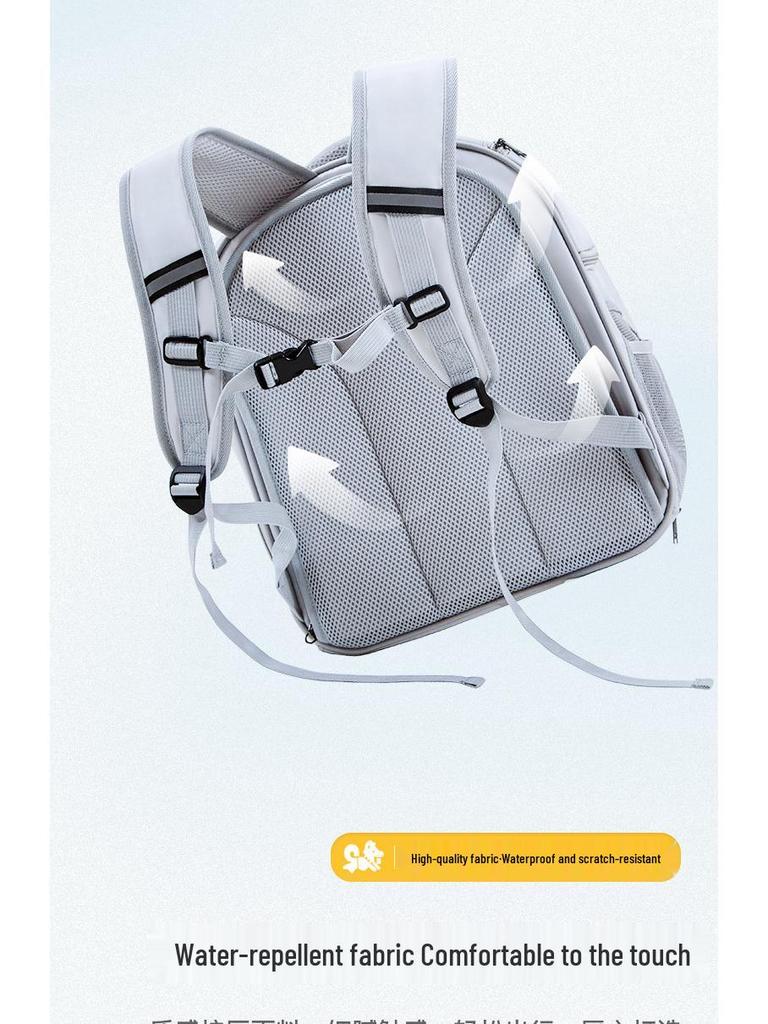 Расширяемый рюкзак для кошек и собак: Портативная, складная, вместительная переноска для питомцев