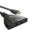 Переключатель-пигтейл HDMI 4K2K «три в одном»
