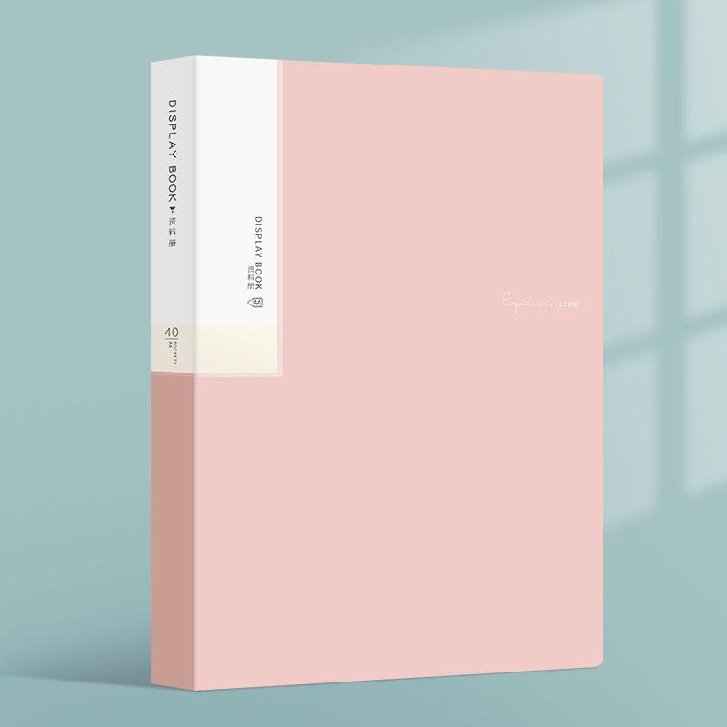 Папка для хранения документов формата А4, 20 страниц, книга для показа, альбом для эскизов, канцелярские товары, офис, школа, студенты, папка для данных с вкладышами