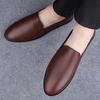 Men's Genuine Leather Loafers Slip-On Driving Shoes Comfortable Men Soft Sole Casual Dress Shoes Business Men's Office Moccasins