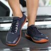 Сетчатые повседневные кроссовки с широким носком, легкие дышащие кроссовки для кросс-тренинга, женские, мужские, нескользящая обувь для ходьбы на плоской подошве