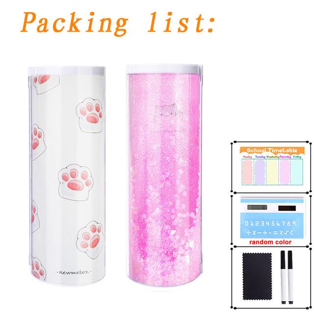 Электронный пенал для школы в японском стиле