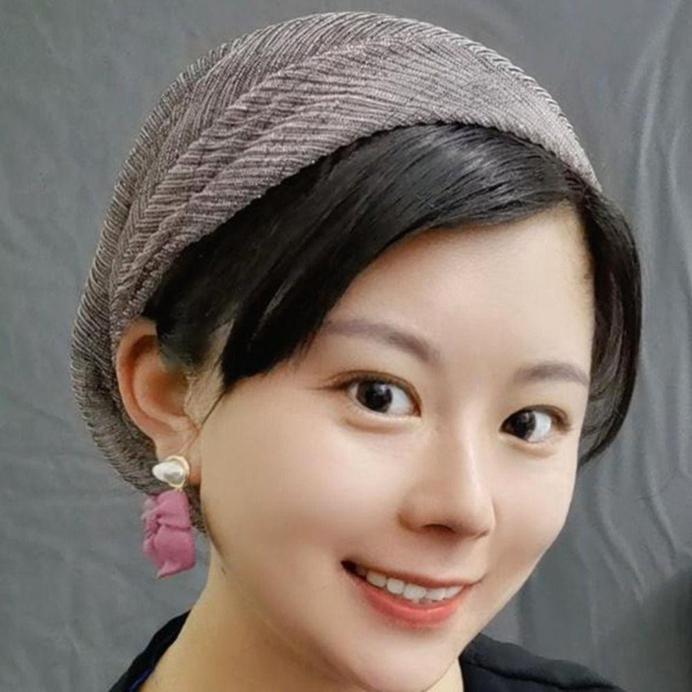 Breathable Headscarf Lace Head Wraps Fashion Turban Hats Women