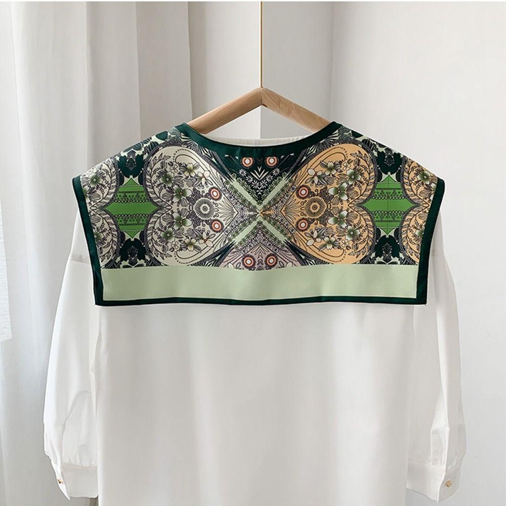 Silk Sunscreen Shawl Sunscreen False Collar Fashion Neckwear Summer