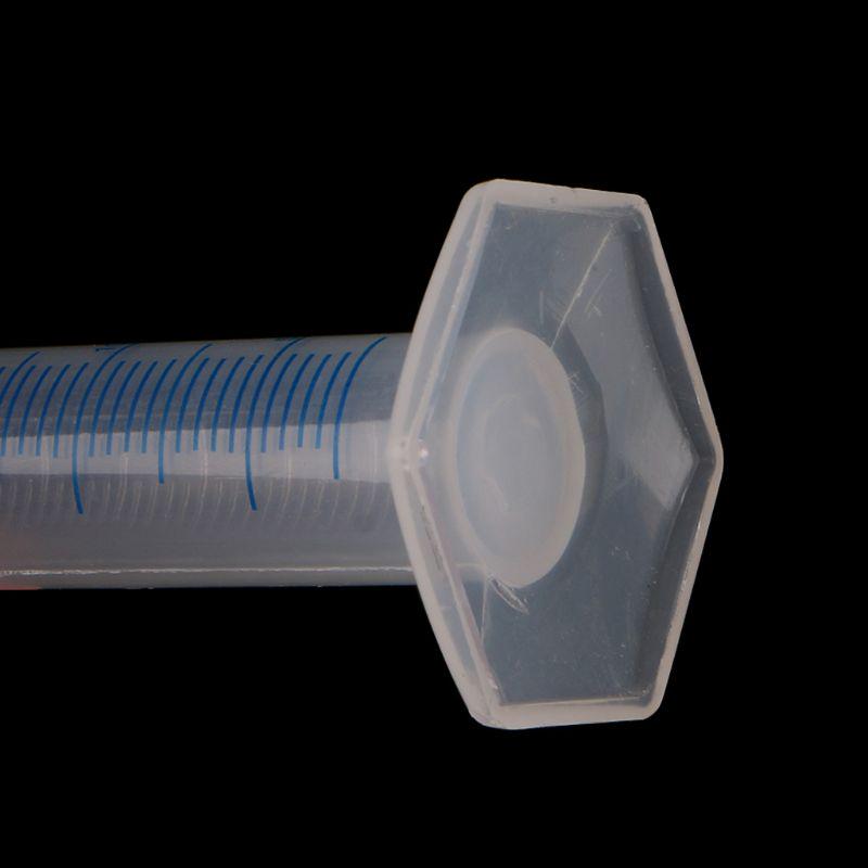 25 мл мерный цилиндр лабораторный тест градуированная жидкость пробная пробирка банка инструмент новый