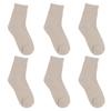 Women Mid Tube Socks Solid Casual Fashion Polyester Crew Socks Soft Elastic Breathable Sweat Absorbing Sports Socks Girls 4 Seasons Universal