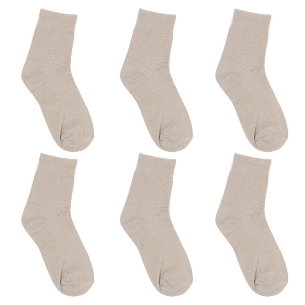 Women Mid Tube Socks Solid Casual Fashion Polyester Crew Socks Soft Elastic Breathable Sweat Absorbing Sports Socks Girls 4 Seasons Universal
