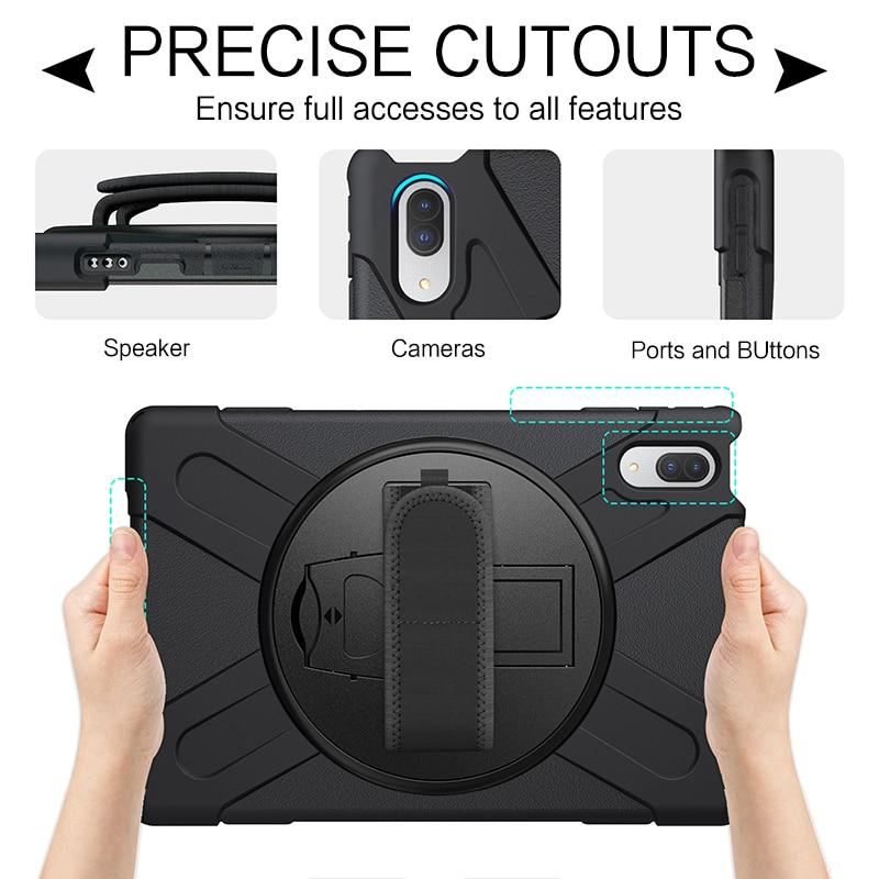 Heavy Duty Shockproof Case for Lenovo Tab P11 Pro Tb -J706f Xiaoxin Pad Pro 11 .5 Inch Tablet Pc Kickstand Silicon Cover Cases