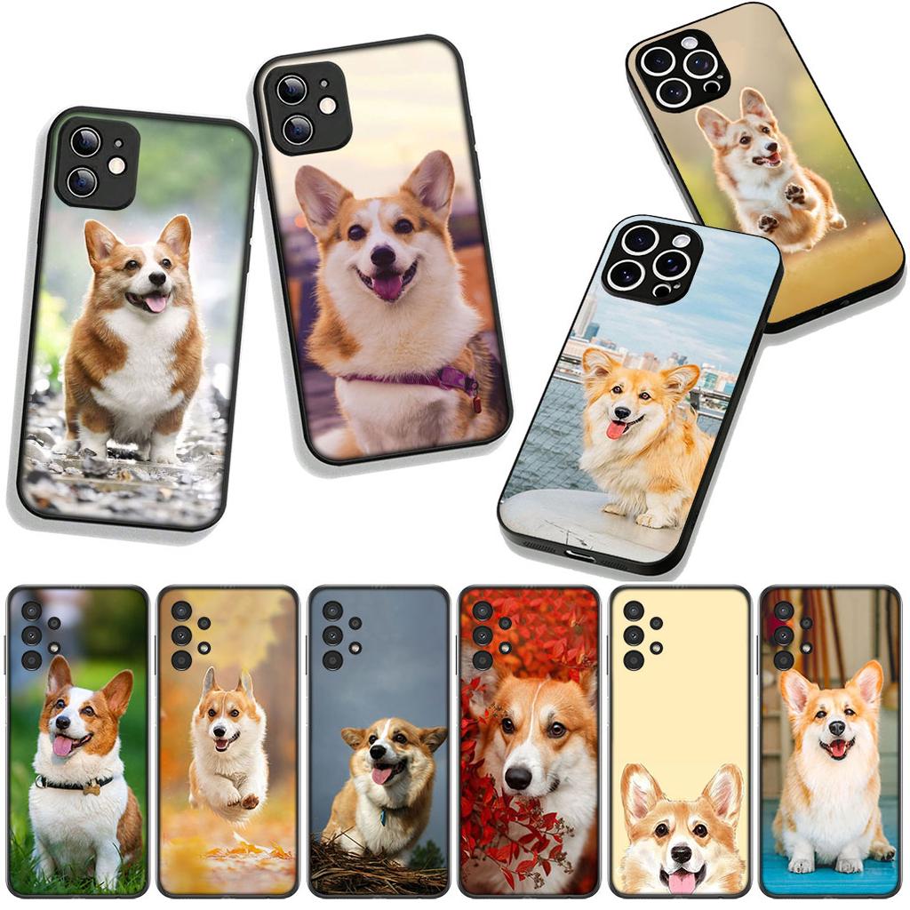 Phone Cover Dog Cute Corgi for Motorola Moto G54 G05 G24 G45 G55 G75 G85 G15 G57 G86 Power Edge 50 30 Ultra Fusion neo Pro Case
