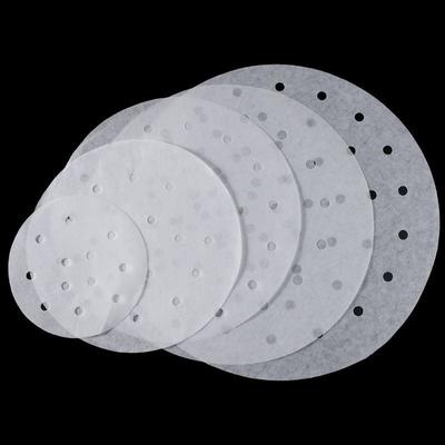 100x 4-дюймовая пергаментная бумага для пароварки, пищевые подкладки для корзины для фритюрницы на воздухе