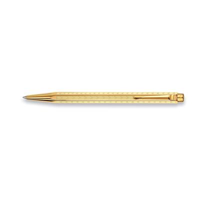 Шариковая ручка Caran Ecridor Chevron Gold d'Ache 0898-208