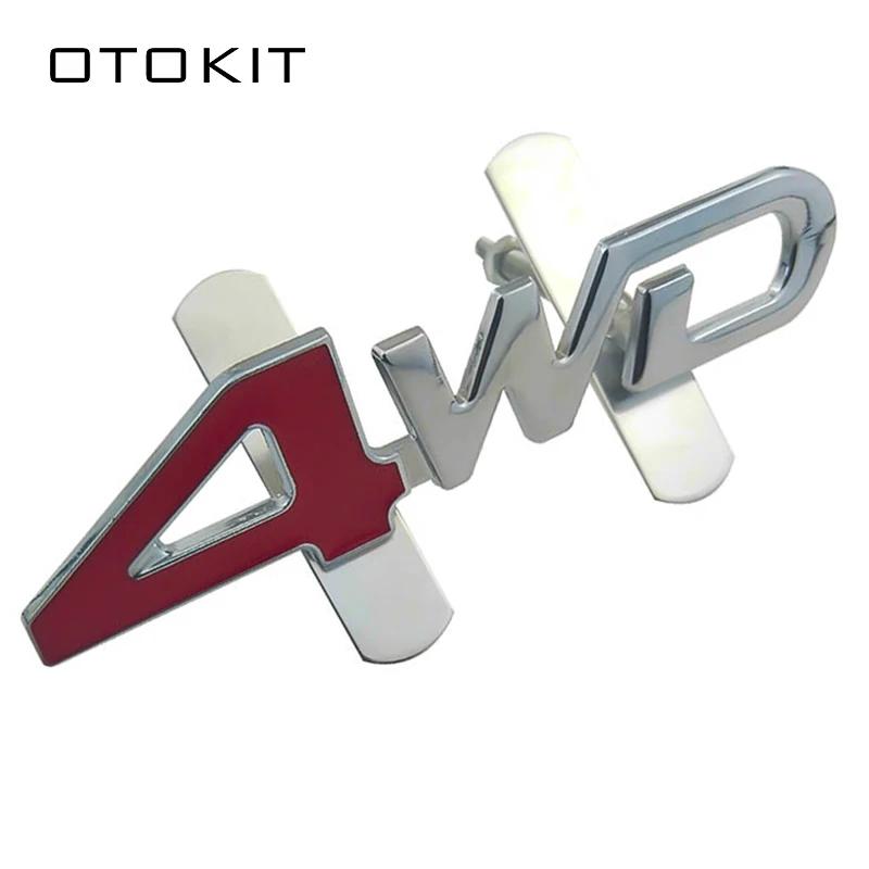 Car Styling 4WD Front Grille Emblem Auto Car Sticker Badge Decal for Jeep Wrangler Land Rover Dodge Ram KIA Chevy Subaru XS4