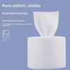 Large Disposable Face Wash Towels: Salon-Quality, Thick, Pearl Pattern, Dual-Use (Dry/Wet)