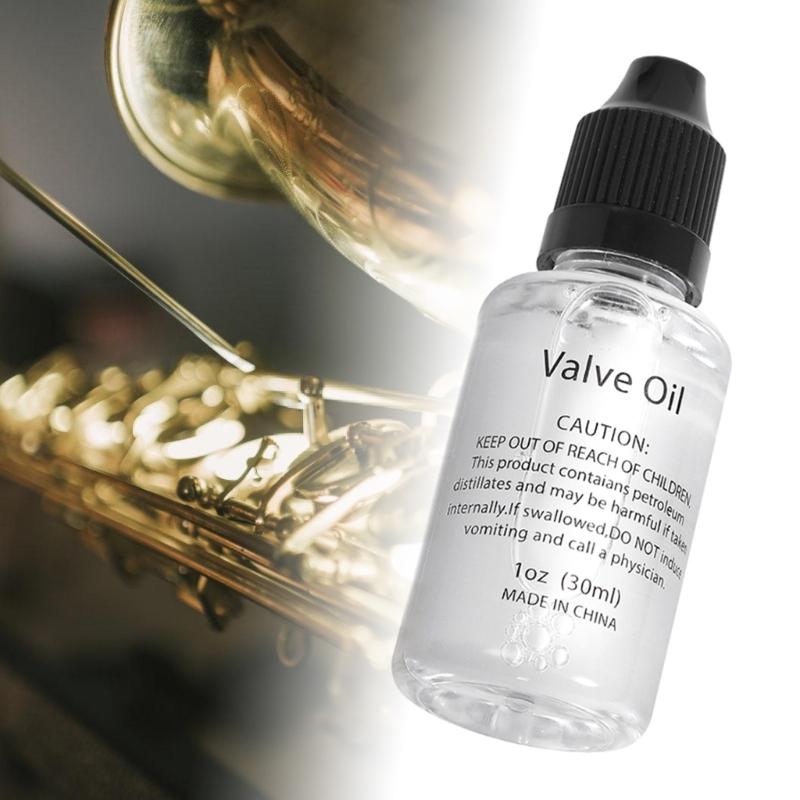 1/2/12Pcs 30ml Valves Lubricants Piston Oil Valves Lubricating Oil for Saxophone Clarinet Trumpet Horn Easy to Use
