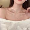 Elegant Multi-Layer Pearl Clavicle Necklace - Light Luxury & Fresh Fashion Jewelry
