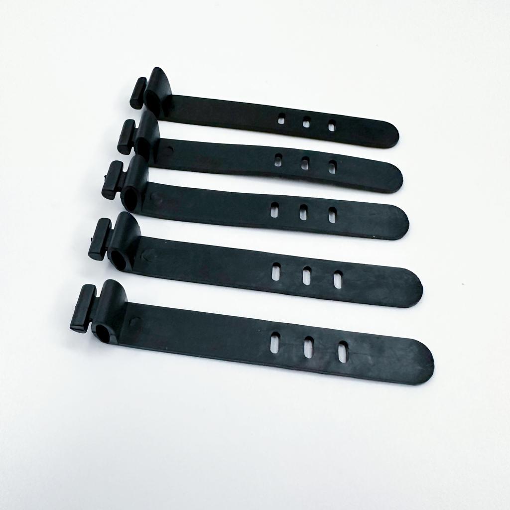 Silicone Organizer Winder Straps Headphones Soft Tape USB Wire Cable Tie Utensil Organize Storage Holder Earphone Clips