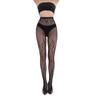 Elegant European & American Spark Pattern Fishnet Stockings, Hollow Jacquard 3143.