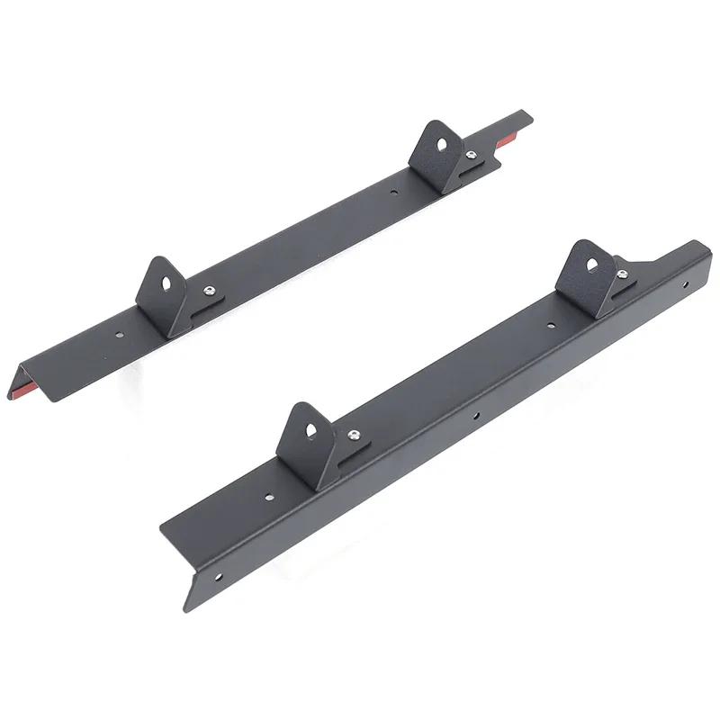 2Pcs Carbon Steel Black For Land Rover Defender 90 110 130 2004-2018 Car A-pillar Spotlight Brackets LED Work Bracket Accessorie FG1