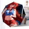 1pc Outdoor Umbrella with Anime Character Design - Automatic Opening/Closing, Portable 3-Fold Design, 8-Bone Iron Frame - Perfect Gift for Fans,