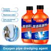 500ml Powerful Drain Cleaner Dissolves Kitchen Grease Hair & Clogs Toilet & Sink Pipe Unclogger Removes Odors & Prevents Blockages Drain Opener
