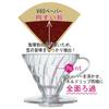 Hario V60 Прозрачная капельница 02 Прозрачная для 1–4 чашек кофе Ручная капельница Сделано в Японии VDR-02-T