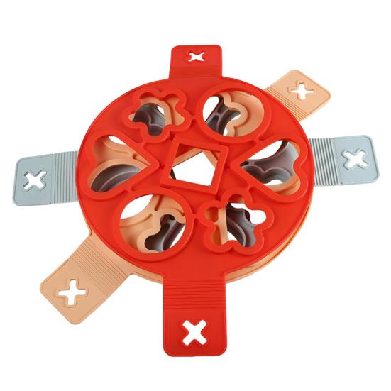 Силиконовое кольцо для яиц и блинов, форма для приготовления блинов, 7 ячеек, кольцо для приготовления яиц для кухни, антипригарное, легко переворачивать, инструмент для завтрака