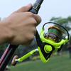 Fishing Rod Reel Set Telescopic Spinning Rod with 12BB Smooth Fishing Reel Portable Fishing Rod Set