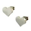 [N9326] - Steel 'Love' Earrings - 13x9 Mm